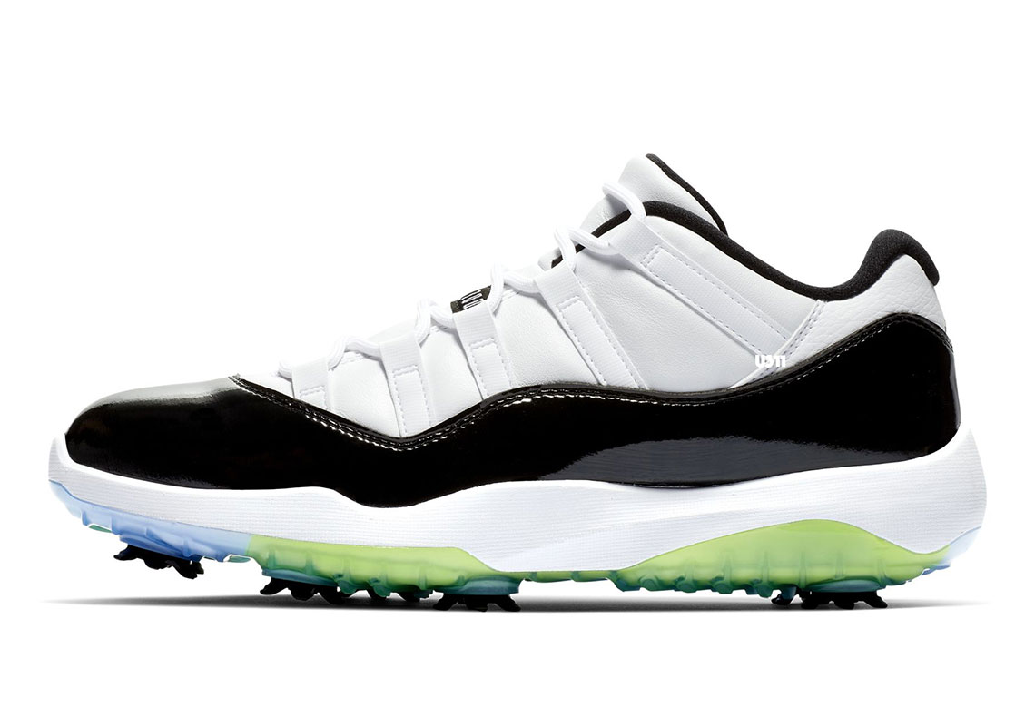 jordan 11 white golf shoes