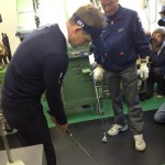 Luke Donald visits Mizuno Japan