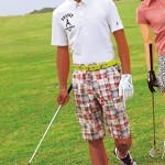 Le Coq Sportif Golf apparal for their spring summer 2013 collection