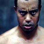 Tiger Woods works out for Vanity Fair