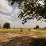 Sand-green golf course