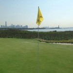 Liberty National Golf Course and the Manhatten Skyline