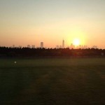 Liberty National Golf Course and the Manhatten Skyline