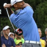 Tiger Woods at the WGC-Bridgestone Invitational