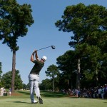 Adam Scott at the TOUR Championship at East Lake Golf Club for the FedEx Cup