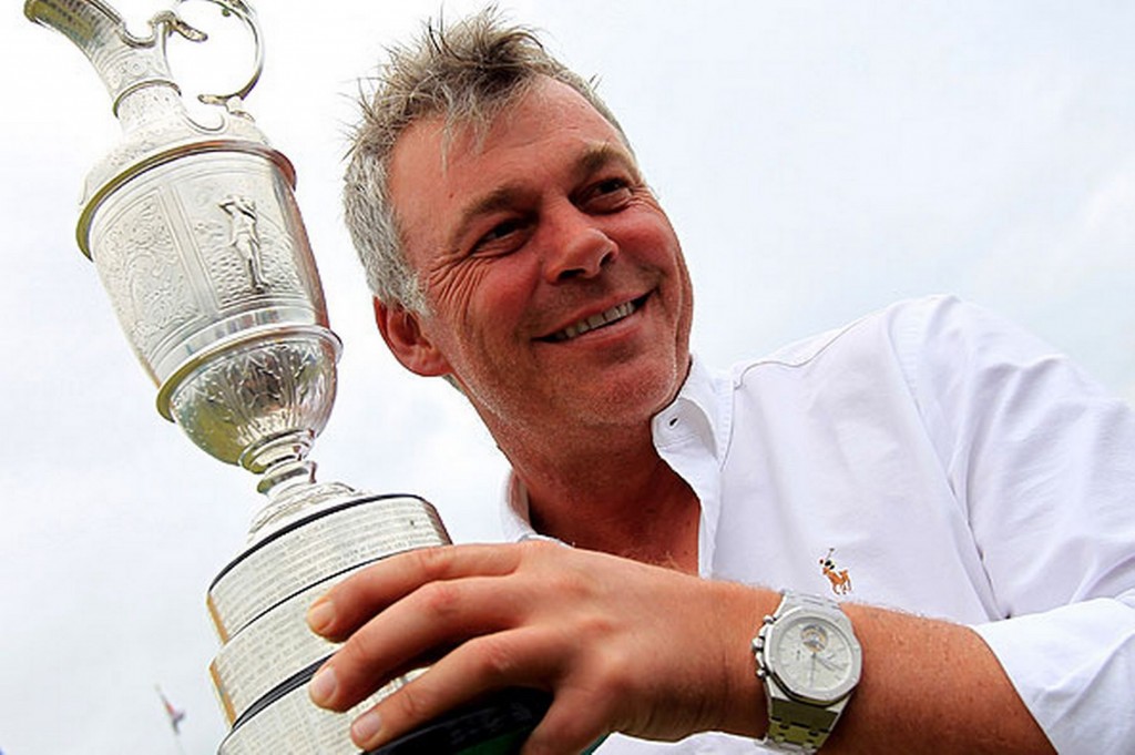 Darren Clarke with the Claret Jug