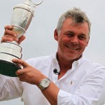 Darren Clarke with the Claret Jug