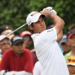 Matteo Manassero at the Maybank Malaysian Open at the Kuala Lumpur Golf and Country Club