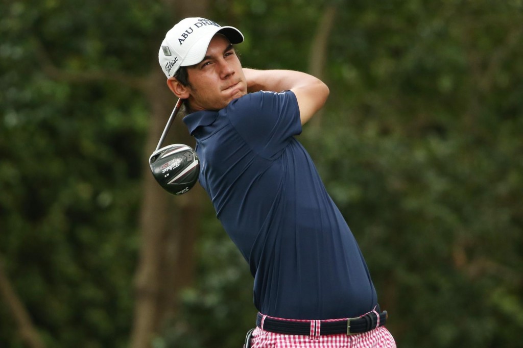 Matteo Manassero at the Masters