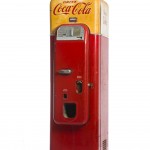 A 1956 Vendo 44 machine for Coca-Cola