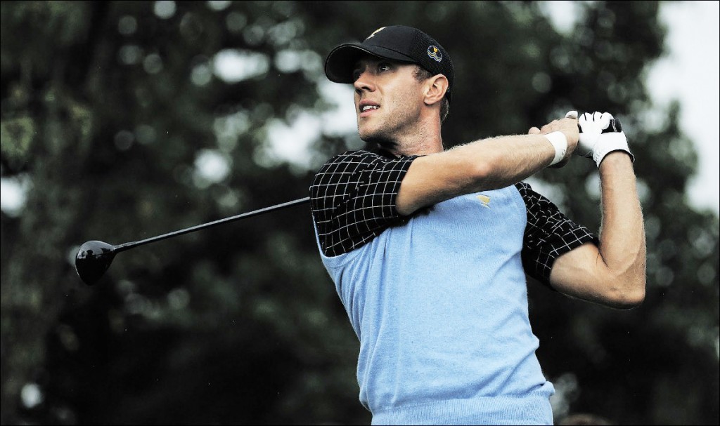 Graham DeLaet at the 2013 Presidents Cup at Muirfield Village in Dublin, Ohio