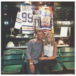 Dustin Johnson and Paulina Gretzky