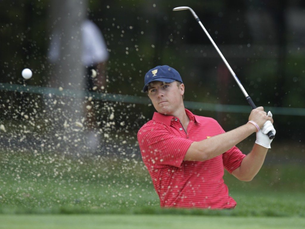 Jordan Spieth at the Presidents Cup