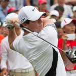 Tiger Woods and Rory McIlroy at Mission Hills Haikou