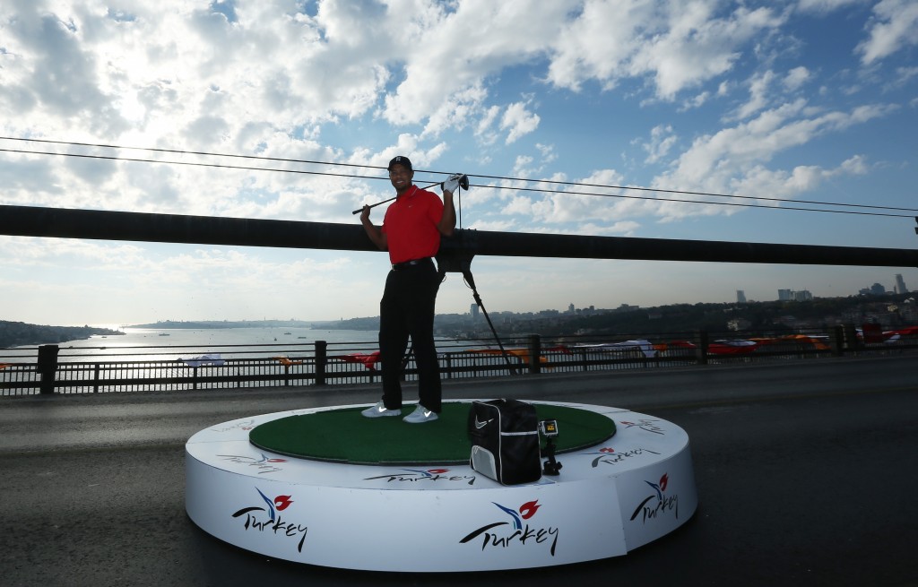 Tiger Woods Bosphorus Bridge