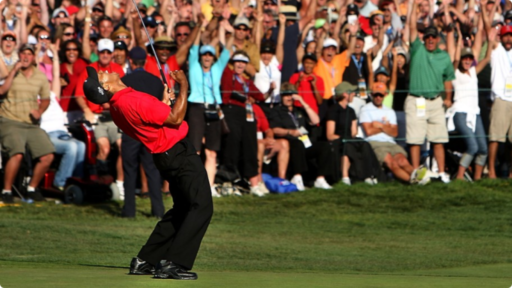 Tiger Woods at Torrey Pines, 2008 US Open