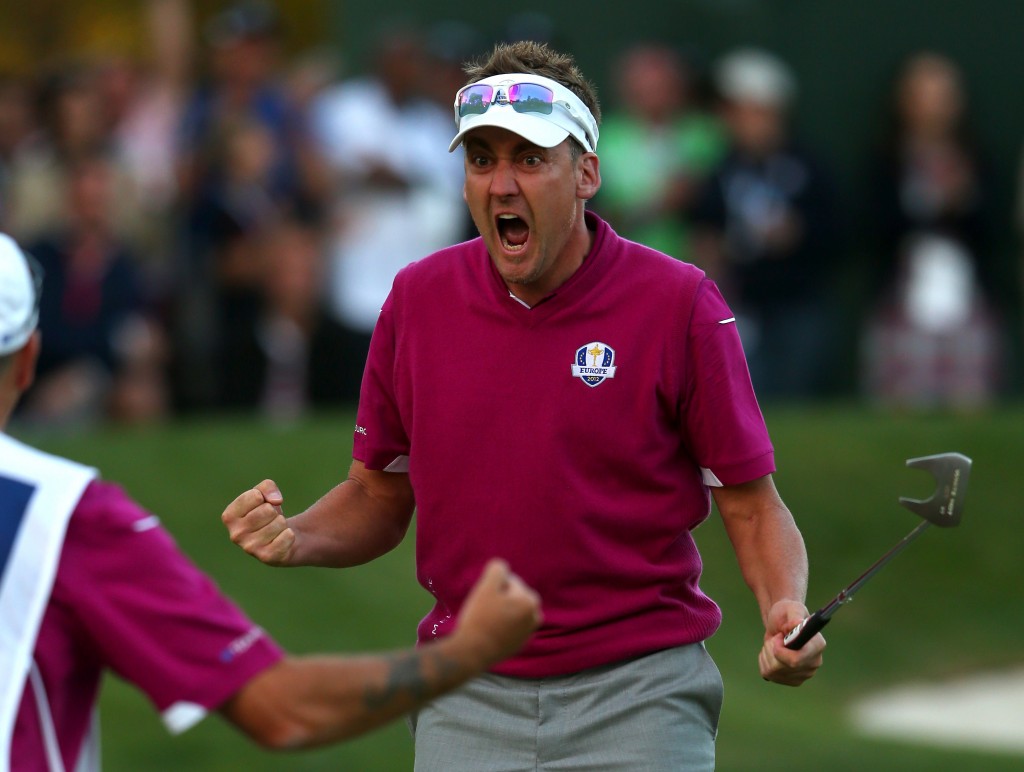 Ian Poulter Ryder Cup 2012 Medinah