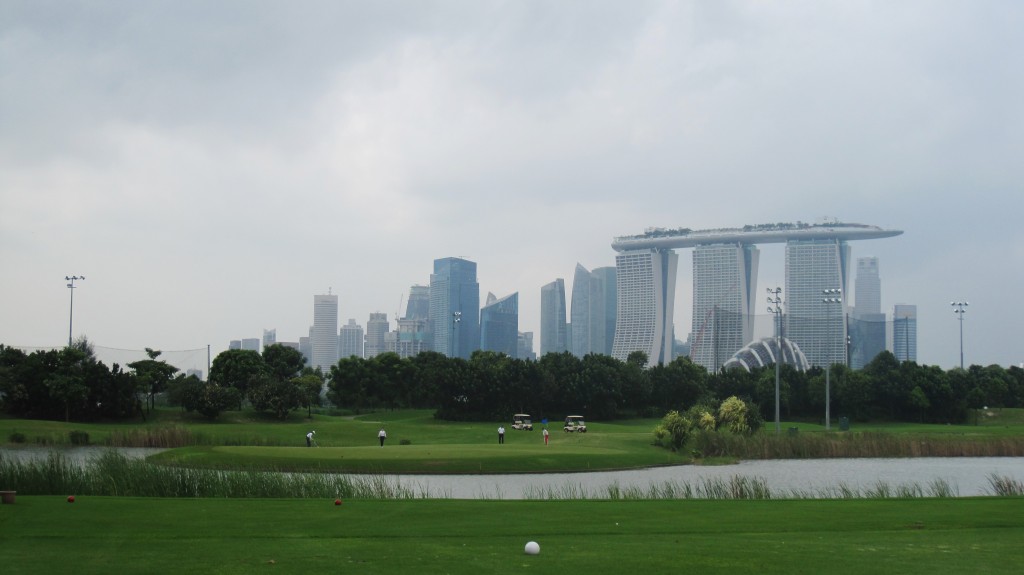 Marina Bay Sands golf course Singapore