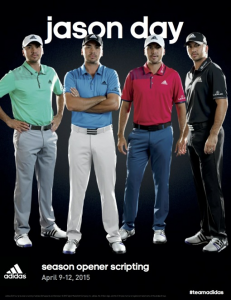 Adidas Golf Season Opener Jason Day